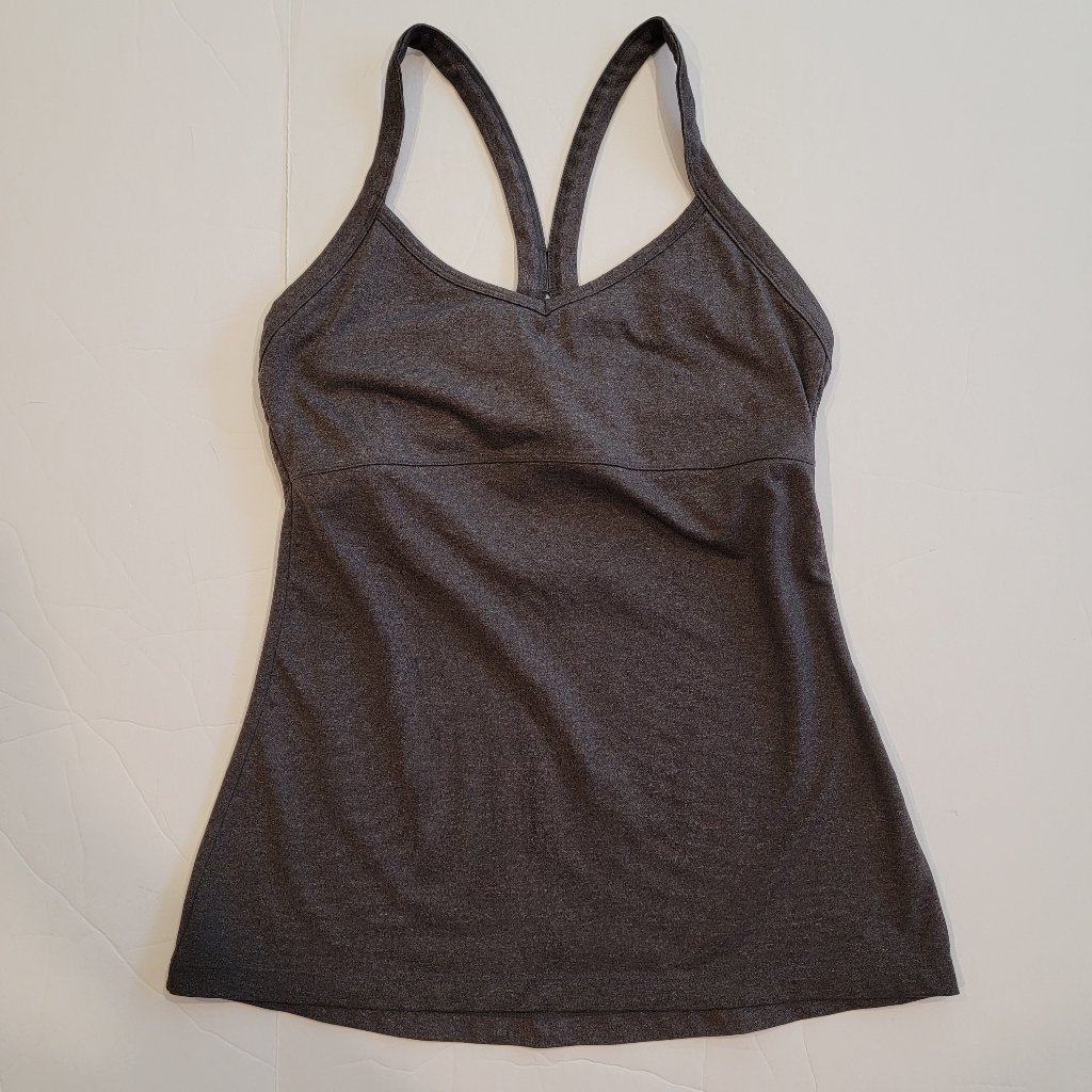 Alo Tank Top Medium Gray